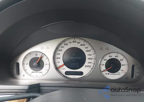 2004 Mercedes-Benz E 55 Amg из США, поврежденный, VIN WDBUF76J34A450068